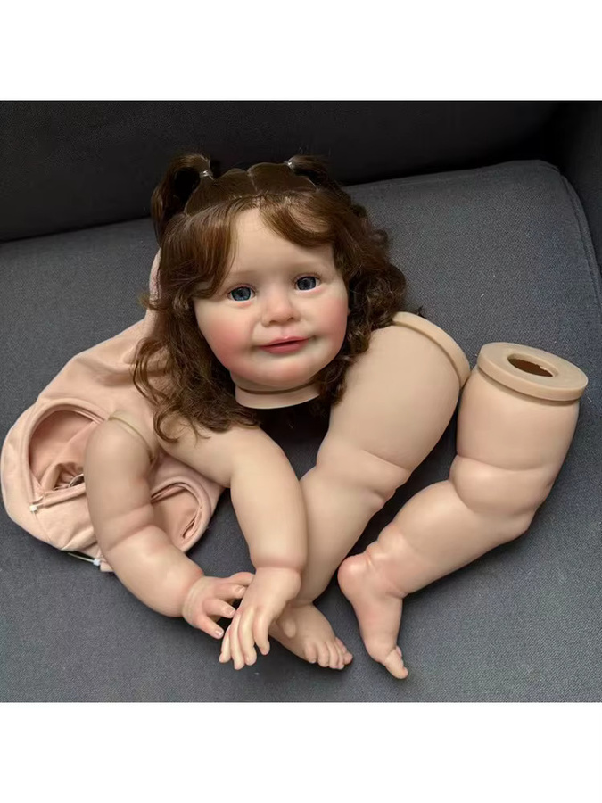NPK Reborn Zoe DIY Puppenbausatz, 25'', Silikon, Bunt / Mehrfarbig - Bild 4