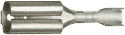 Klauke 18201A Flachsteckhülse Unisoliert in Silber mit einer Steckbreite von 2,8 mm und einer Steckdicke von 0,8 mm - Bild 1