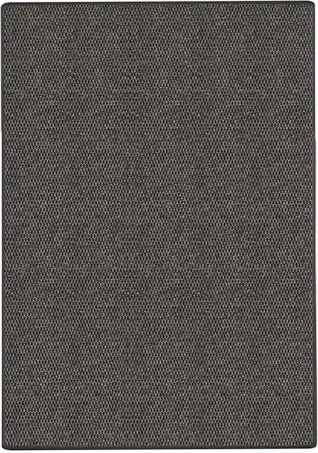 KARAT Teppichläufer Kalkutta in Sisaloptik Anthrazit B: 80 cm, T: 50 cm - Bild 1