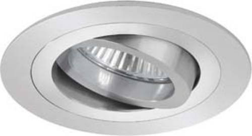 Brumberg NV-Einbaustrahler Halogen Aluminium Alu Matt Silber Rund GX5.3 50W IP20 - Bild 1