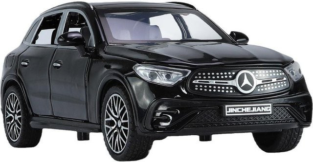 Fourall- Model Cars Benz GLC 400e SUV-Automodell, 1:32, mit Licht und Sound, schwarz - Bild 1