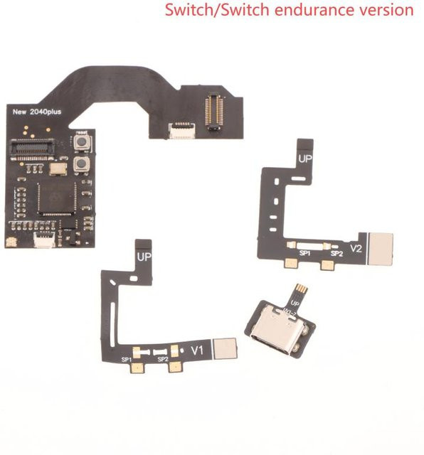 Modchip V1 V2 Endurance für Raspberry Pi RP2040 Pico in Schwarz für Retro-Spiele, aufrüstbar und flashbar - Bild 1