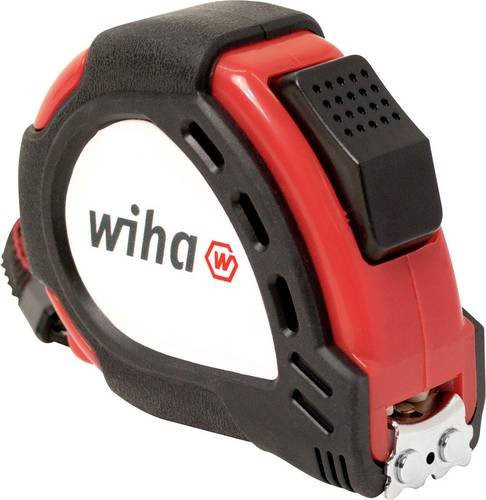 Wiha Maßband aus Stahl in Gelb-Rot mit 5 m Länge - Bild 1