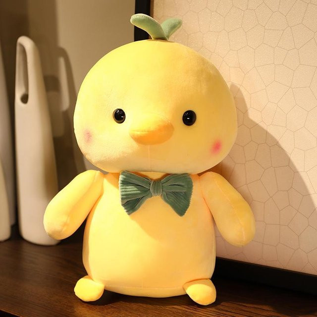 Yimei Huhn Plüschtier Gelb 35cm - Bild 1