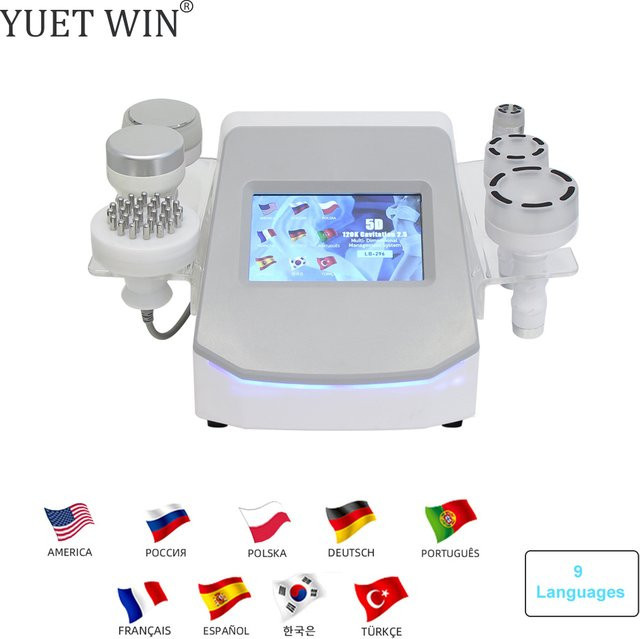YUET WIN Ultraschall Kavitation Maschine 6 in 1, Weiß, Unisex - Bild 1