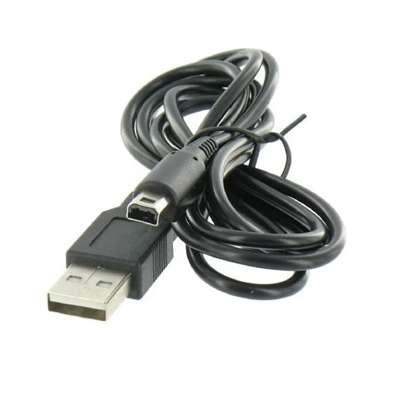 Nintendo USB-C Ladekabel für NDSi, 3DS, 3DSLL und 3DSXL Konsolen in Schwarz - Bild 2