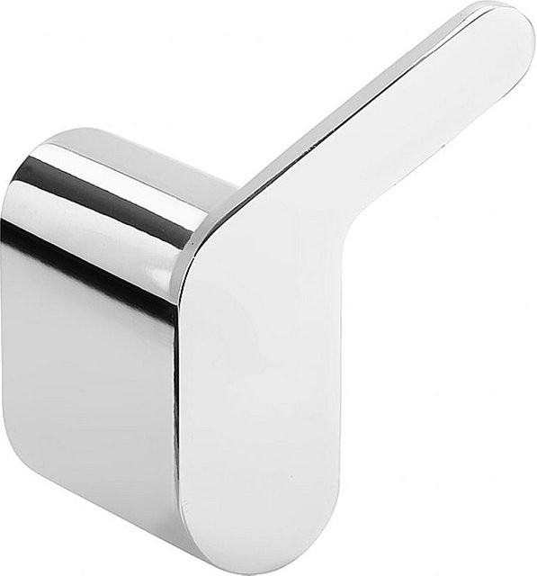 Brillantbad BORGANIC Kleiderhaken aus Edelstahl poliert in Silber, B/H/T: 4,5 x 5,8 x 3,9 cm - Bild 1