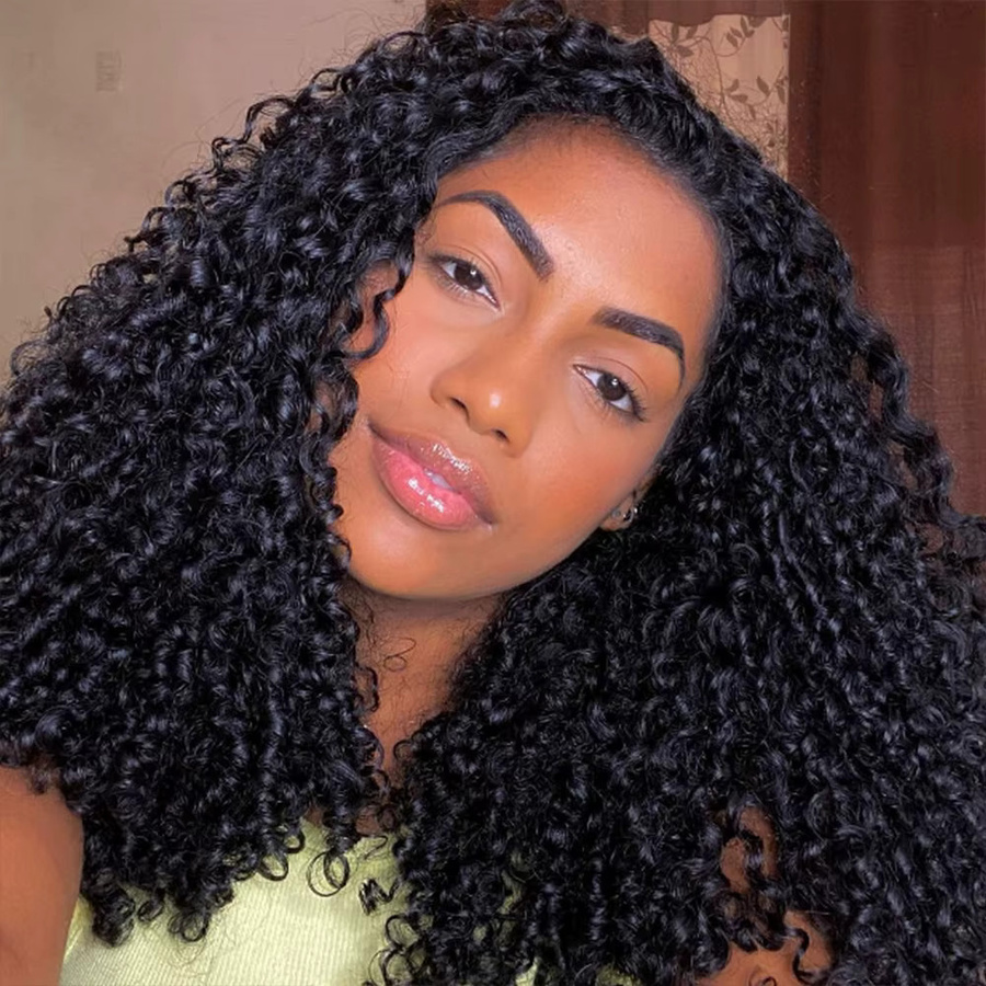 Lumiere Hair Burmesische Pixie Curly Bundles, Unbehandeltes Jungfrauenhaar, 3/4 Bundle-Deal, Tiefe Afro-Locken - Bild 4