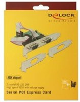 Delock 89641 PCI-Express Schnittstellenkarte mit 2 x Seriell RS-232 High Speed 921K - Bild 2