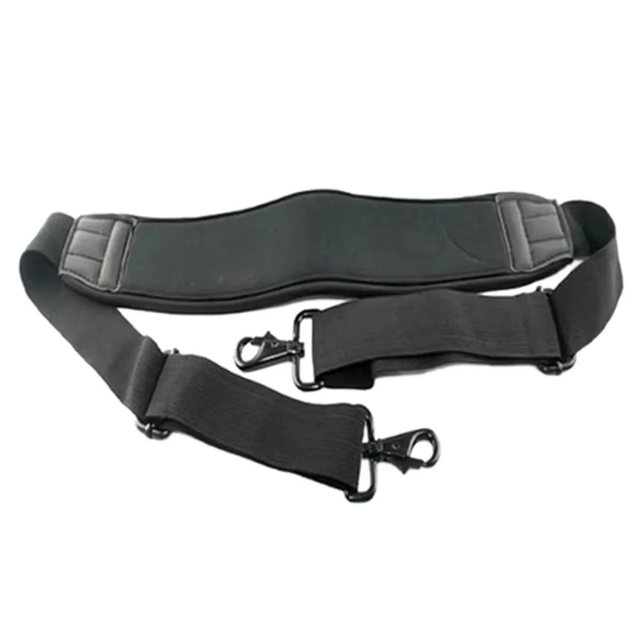 NYXIA Kameratasche Schultergurt in Schwarz mit verstellbarem Umhängetaschengurt und Doppelhaken für Laptop, Kamera und Stabilisator - Bild 5