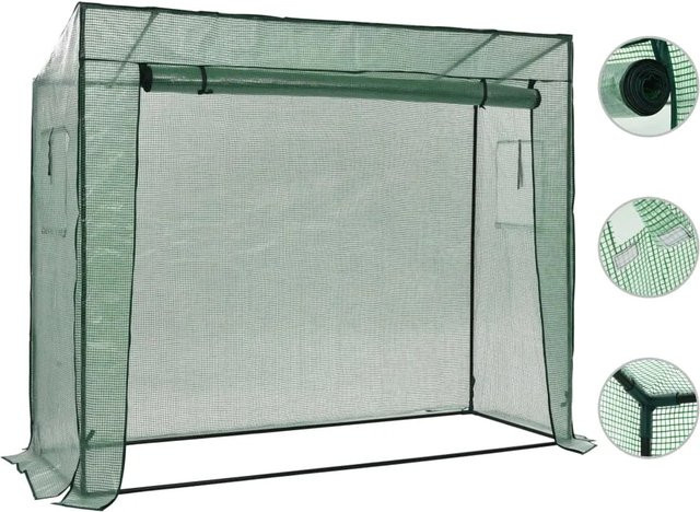 Furnicato Begehbares Gewächshaus B: 200 cm, T: 80 cm, H: 173 cm - Bild 1