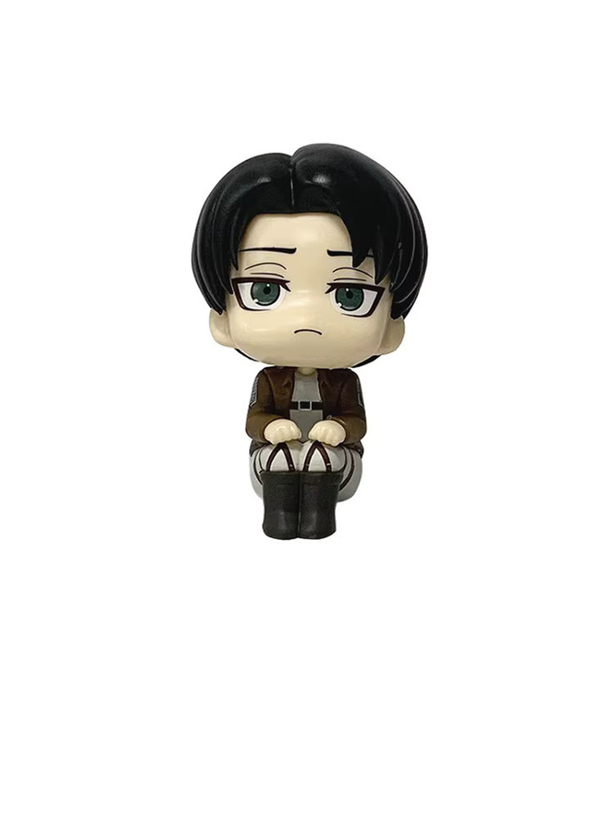 Bandai Attack on Titan Look Up Levi Ackerman Eren Jaeger Mikasa, PVC-Figur, Einzelfigur, Bunt / Mehrfarbig - Bild 5