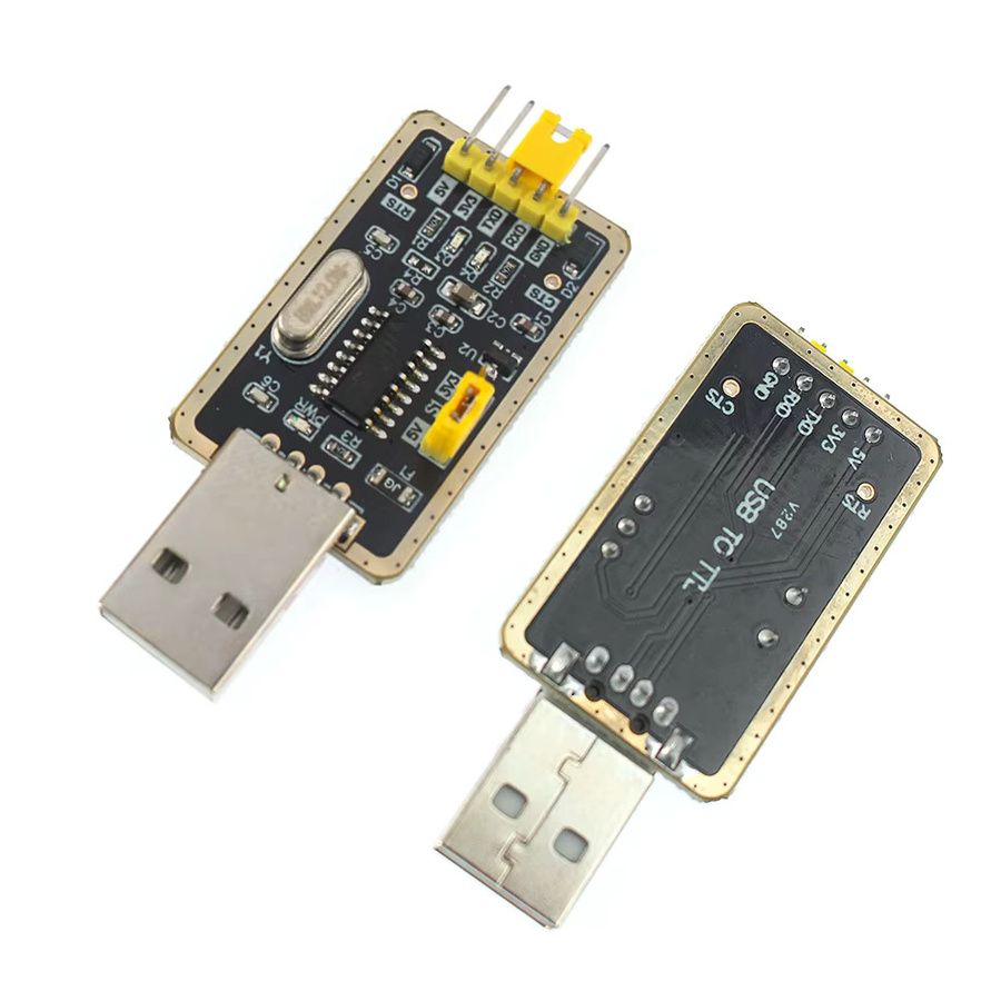 YTDMEN CH340G USB zu TTL Serieller Konverter Modul für Arduino DIY Kits, 3,3 V und 5 V Unterstützung - Bild 2