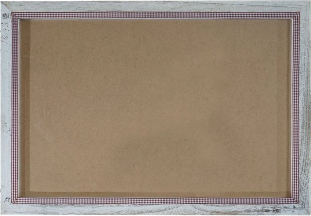 MCW Bilderrahmen T249 im Shabby-Look aus Kiefernholz, Farbe Weiß, B/H: 26 x 36 cm - Bild 1