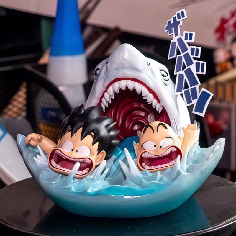 Dragon Ball Goku und Krillin beim Training, Puppen-Ornament, Einzelfigur - Bild 2
