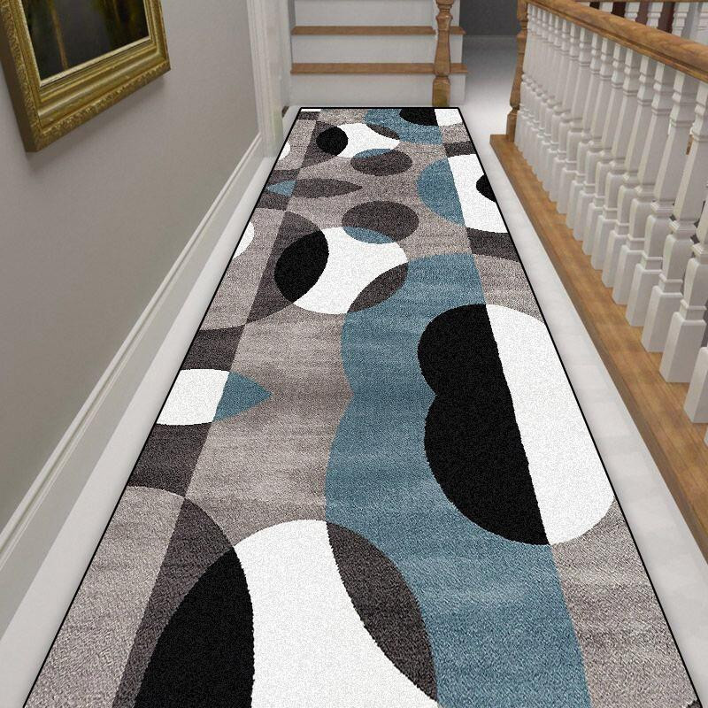 Karpetti Druckteppich mit europäischem geometrischem Design als rutschfester Flur Teppich und Läufer für Eingangsbereich oder Flur, B/T: 160 x 200 cm - Bild 2