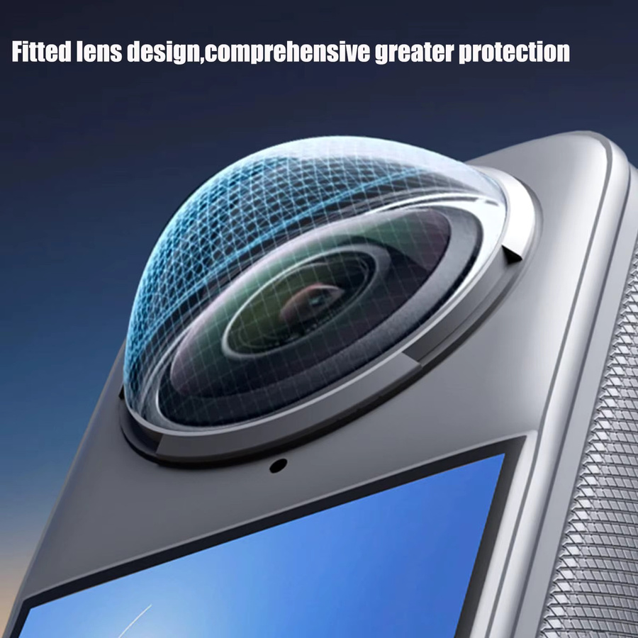 Insta360 Premium-Glaslinsenschutz für X5 X4 Air X3 Action Camera, gehärtetes Glas, transparent - Bild 6