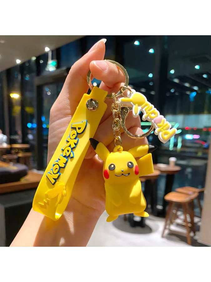 Potdemiel Pokémon Pikachu Schlüsselanhänger, 6-teiliges Set - Bild 4