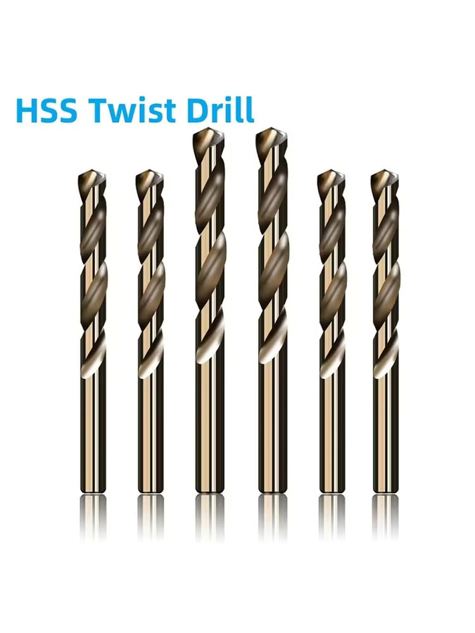 Rafford HSS M35 Kobaltbeschichtetes Spiralbohrer-Set für Metall, Edelstahl und Holz - Bild 5