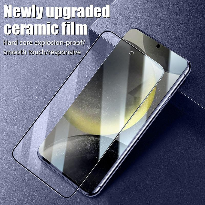 4-in-1 HD Weiche Keramik Displayschutzfolie für Samsung Galaxy A16 A17 A26 A35 A36 A37 A55 A56 A57 5G transparent - Bild 3