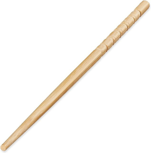 Relaxdays Essstäbchen aus Bambus in Natur Beige, rutschfest und wiederverwendbar, Länge: 24 cm - Bild 1