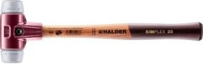 Halder Simplex Schonhammer TPE-mid Grau Ø 30 mm - Bild 1