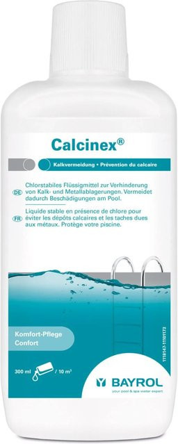 Bayrol Calcinex 1 Flüssigmittel zur Vermeidung von Kalk- und Metallablagerungen sowie zur Algenprävention in Weiß - Bild 1