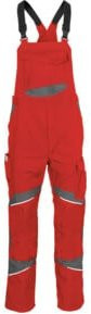 Kübler Latzhose ACTIVIQ cotton+ in Mittelrot/Anthrazit Größe 110 - Bild 1