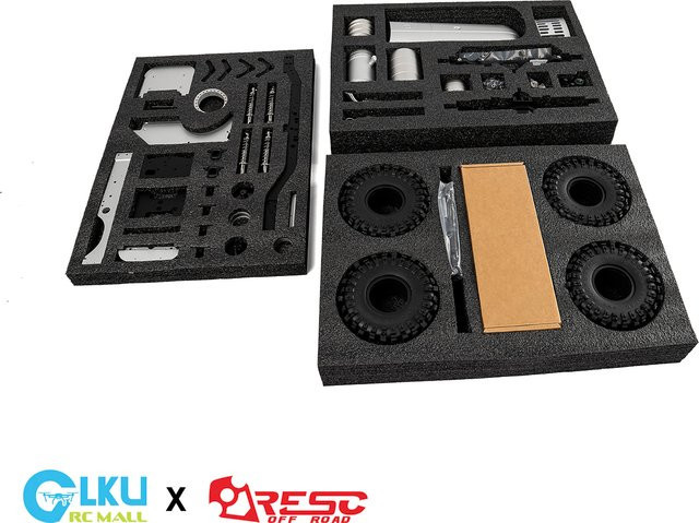 ARESC TG-1 CNC Crawler, RC Crawler Abschleppwagen, 1:10, Voll-Metall, Bausatz - Bild 1