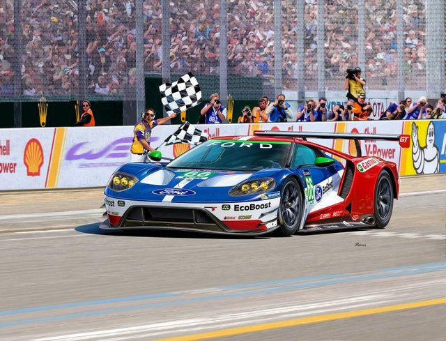 Revell Ford GT Le Mans 2017 Automodell Bausatz, 1:24, ab 12 Jahre - Bild 5