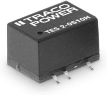 TracoPower TES 2-2422H DC/DC-Wandler SMD 24 V/DC zu 12 V/DC und -12 V/DC 83mA 2W - Bild 1