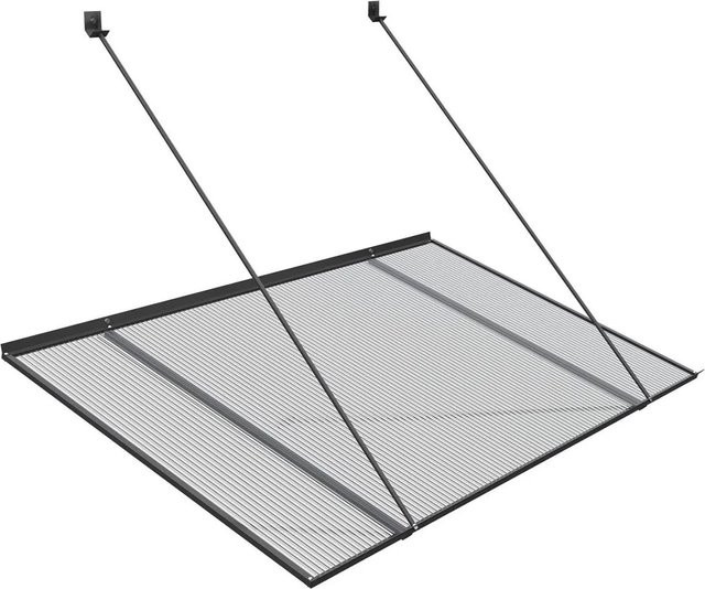 Roro Vordach V150 in Anthrazit aus Aluminium mit Stegglas, B/T/H: 120 x 69 x 74 cm - Bild 1