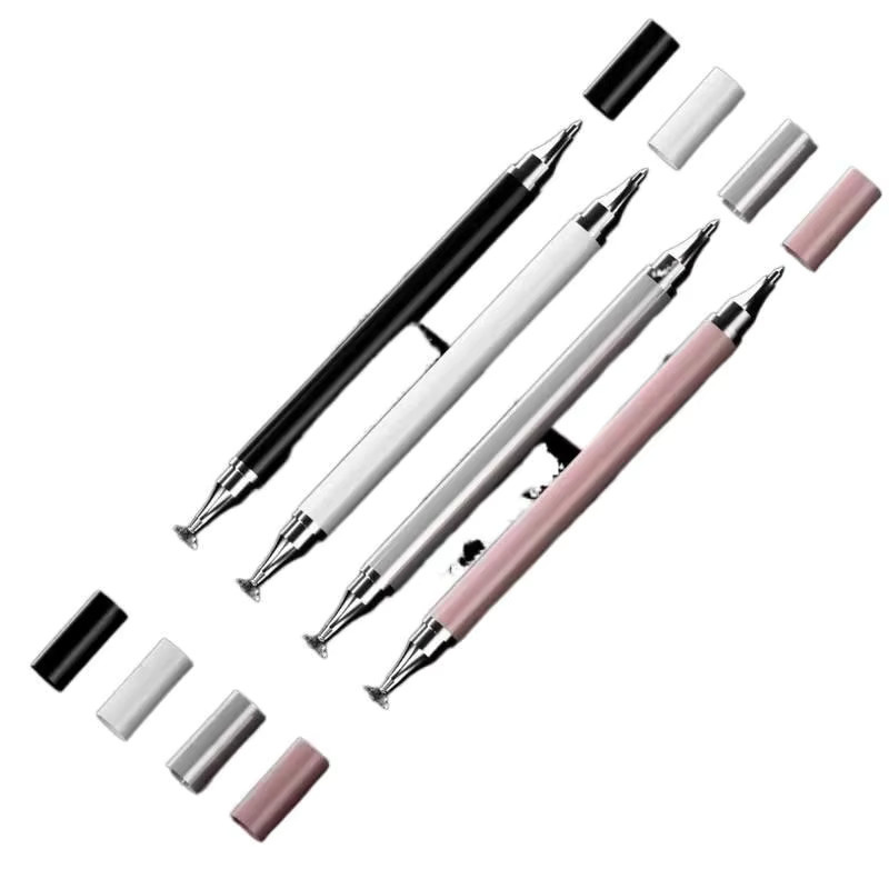 2-in-1 Dual-Use Stylus kapazitiver Eingabestift mit Silikondisk für Tablets und Mobiltelefone zum Malen, Retuschieren und für das Büro - Bild 3
