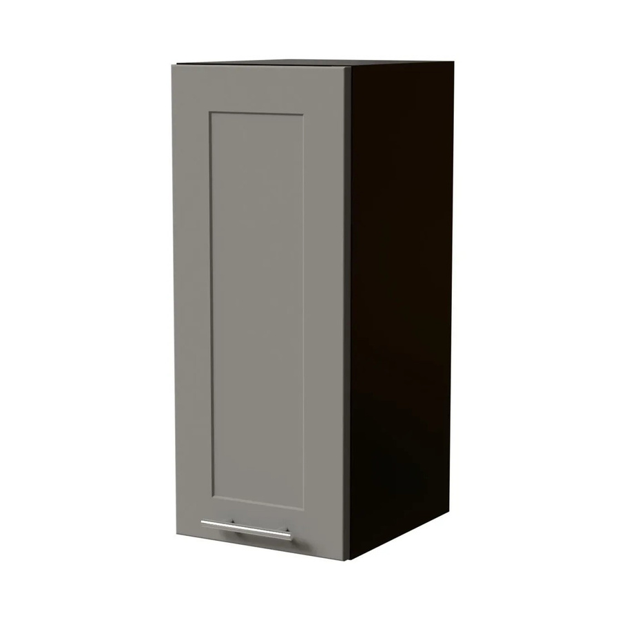 Feldmann-Wohnen Hängeschrank Oslo in Schwarz und Dust Grey Matt mit Soft-Close-Türen, B/T/H: 30 x 32,5 x 72 cm - Bild 2