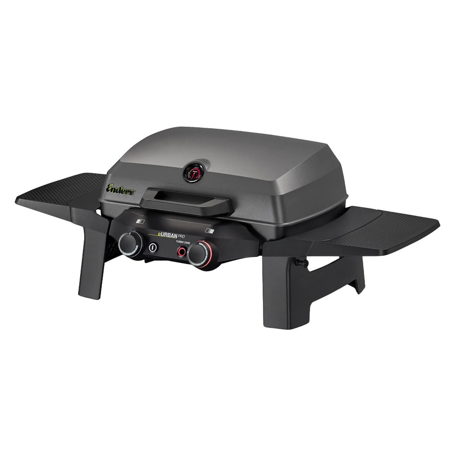 Enders Elektrogrill eUrban Pro 2 Turbo Mobil mit emailliertem Gusseisen - Bild 2