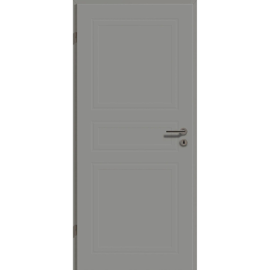GetaDoor Zimmertür Brillant Contour 7103 in Klassikgrau, DIN Links, Höhe: 198,5 cm, Breite: 86 cm - Bild 2