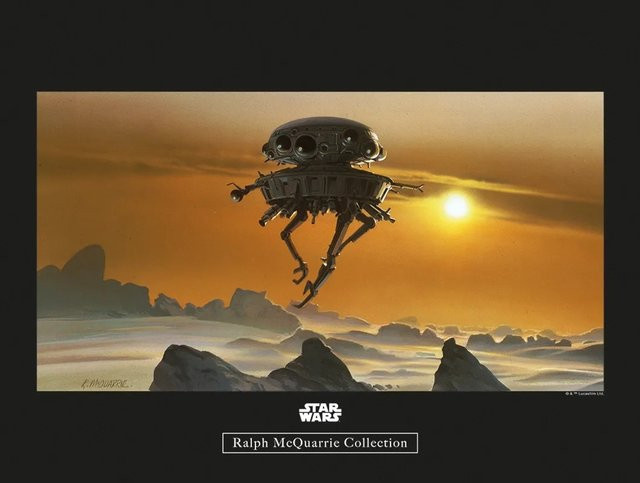 Komar Wandbild Star Wars Droid Paper Poster Multicolor B: 40 cm, H: 30 cm - Bild 1