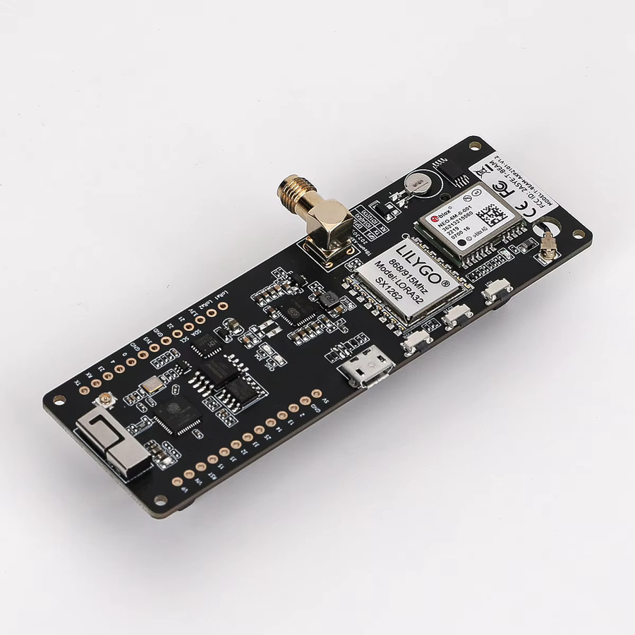 LILYGO T-Beam V1.2-6M ESP32 LoRa Development Board mit GPS, WiFi und Bluetooth in Schwarz für Meshtastic und LoRaWAN - Bild 2