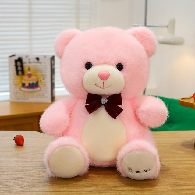 Niedliches farbiges Bärenumarmungs-Plüschtier, Puppe, 30cm - Bild 1
