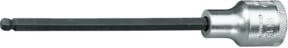 Gedore IN 19 LK 8-140 Schraubendrehereinsatz 1/2 Zoll, Innen-6-kant, 8 mm, Silber - Bild 1