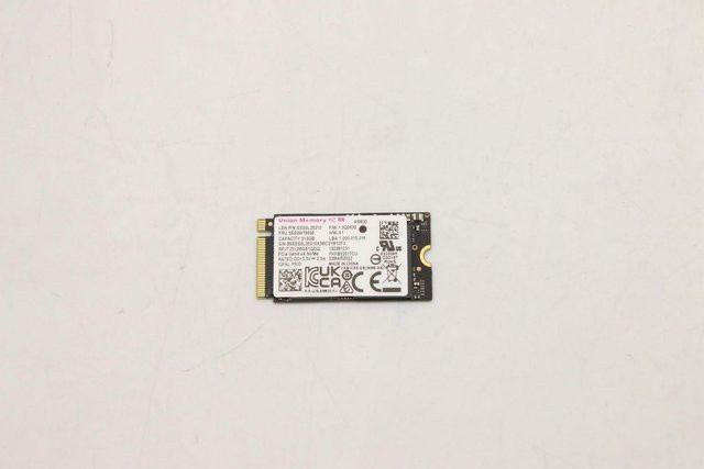 Lenovo SSD 512 GB M.2 PCIe in Schwarz (5SS0W79506) - Bild 1