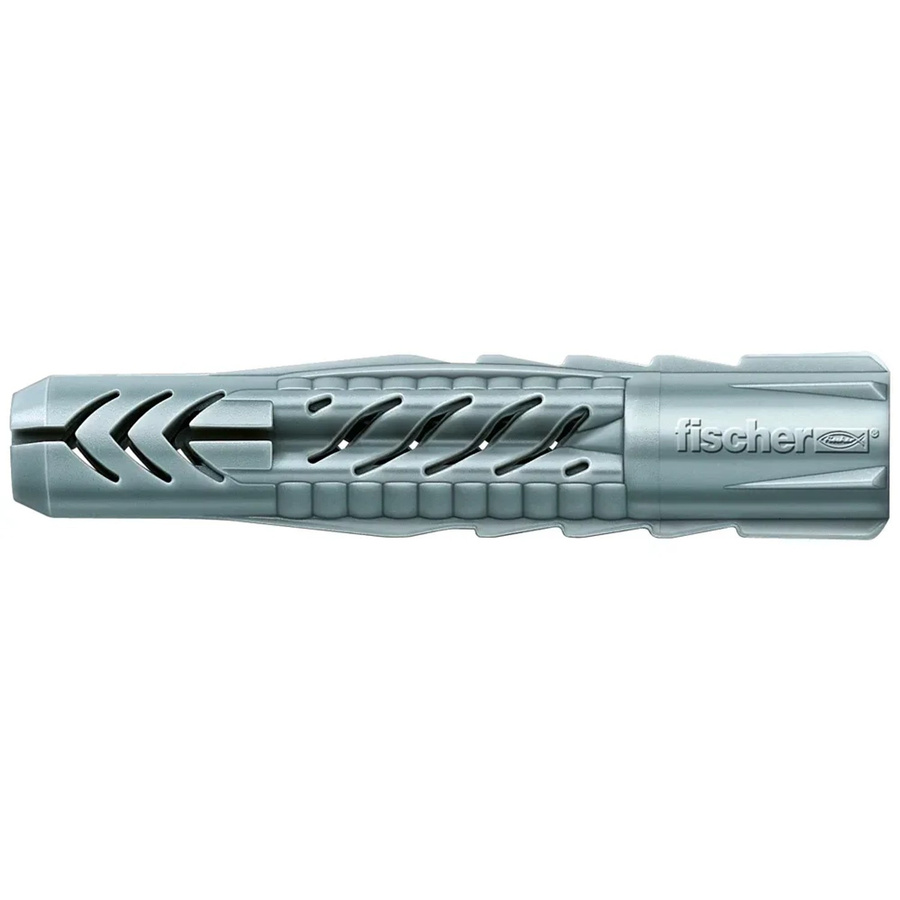 Fischer Universaldübel UX aus Nylon, Farbe: Grau, Durchmesser: 10 mm, Länge: 60 mm, 25 Stück - Bild 2