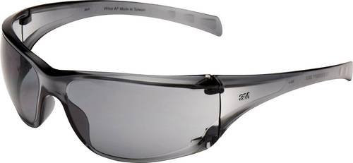 3M VIRTUAA1 Full Vision Schutzbrille in Schwarz mit klarem Kunststoff-Visier - Bild 1