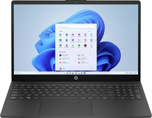 HP Notebook 15-fd0216ng 15,6 Zoll Full HD Jet Black mit Intel N100, 4GB RAM und 128GB SSD - Bild 1