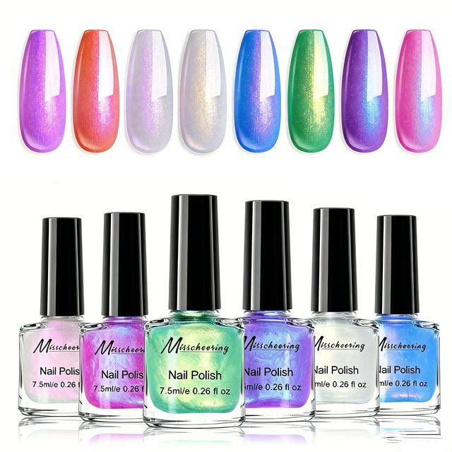 Misscheering Nagellack, Elfenbein, schimmernd, 7,5 ml - Bild 1