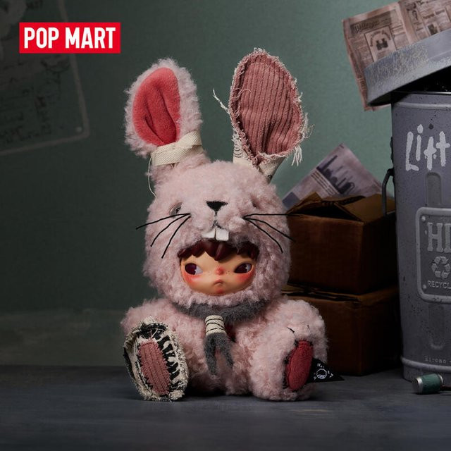 POP MART Hirono Little Hare, Plüschpuppen-Anhänger, Mystery Box - Bild 1