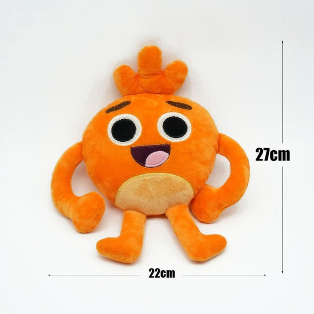 Yiran toy Foodie Monster Plüschtier, Plüsch / Textil, Orange - Bild 1