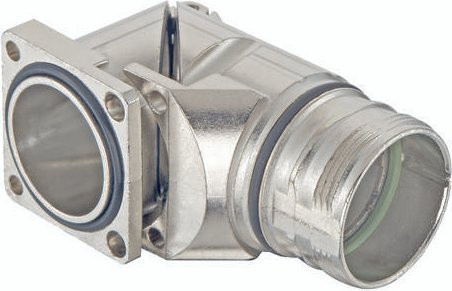 HARTING Wanddurchführungsgehäuse 09151000901 in Silber - Bild 1