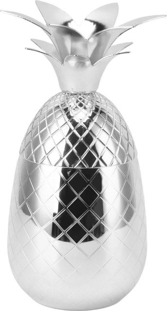 Cocktailshaker mfySpace in Ananasform aus Edelstahl, Silber, 500 ml - Bild 1