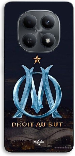 Xiaomi Redmi Note 15 5G Handyhülle mit OM Logo in Blau, Gold und Schwarz - Bild 1